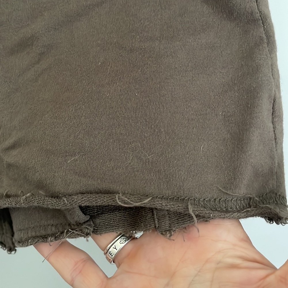 Mossimo Shacket- dark Taupe-Brown Short sleeves Half button Front pocket- Latge - Picture 8 of 10